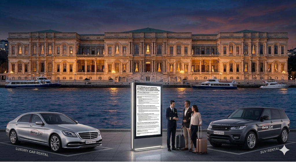 A TOP TIER EXPERIENCE AT THE PEAK OF ISTANBUL CAR RENTAL FOR CIRAGAN PALACE KEMPINSKI