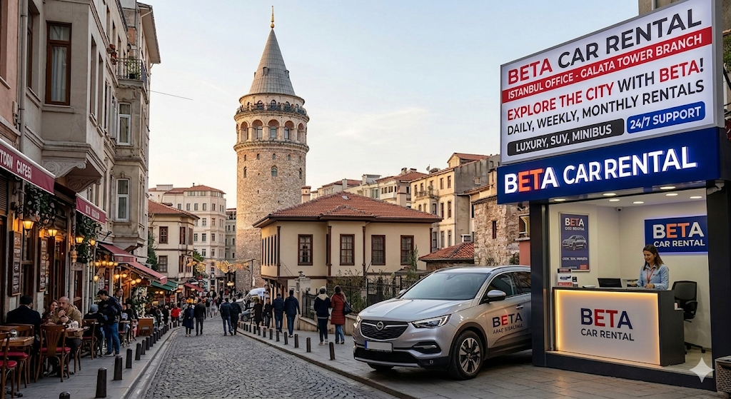FREEDOM IN THE HEART OF HISTORY EXCLUSIVE BETA CAR RENTAL PRIVILEGE FOR GALATA HOTEL GUESTS